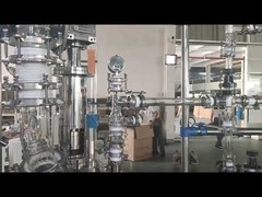 304 Paslanmaz Çelik Kimyasal Cam Reaktör Laboratuvar Ceketli Kristalizatör Damıtıcı