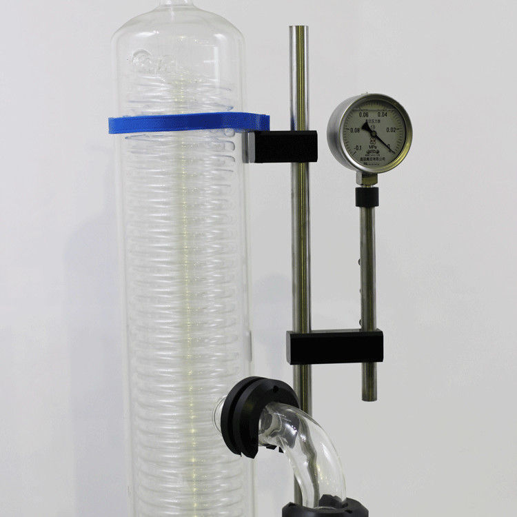 Vacuum 10l Rotary Evaporator , Solventvap Rotary Evaporator With Vertical Condenser